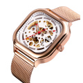 Skmei 9184 brand name automatic men wrist watch luxury mechanical watches